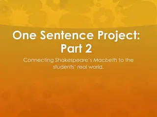 Connecting Macbeth to Real-Life Inspirations