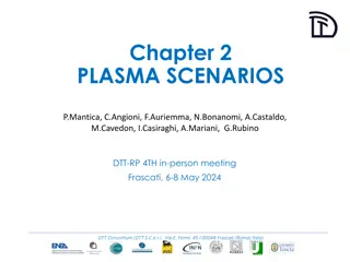 PLASMA SCENARIOS