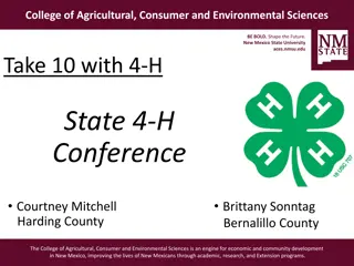 State 4-H Conference