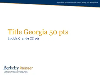 Title Georgia 50 pts