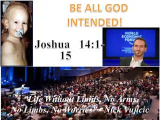 Embracing God's Plan: Life Without Limits