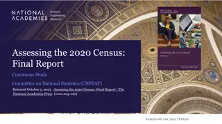 Assessing the 2020 Census Quality Data Report