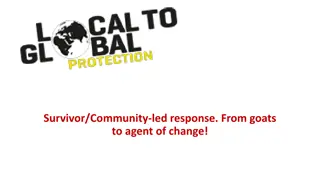 Community-Led Responses without External Aid: Characteristics and Impact