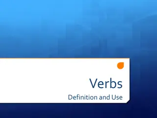Verbs: Definition and Usage Tips