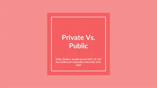 Private Vs.Public