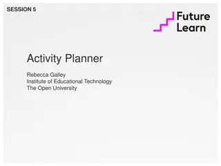 Activity Planner