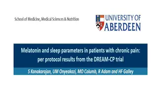 Chronic Pain and Sleep: Understanding the Impact of Melatonin