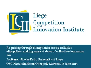 Making Sense of Oligopoly Markets