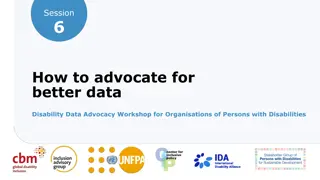 Advocating for Better Disability Data: Workshop Insights