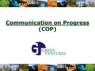 Green Ventures International Commitment to UN Global Compact Principles