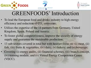 Efficiency and Sustainability in European Food Industry