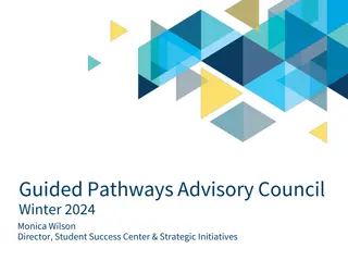 Guided Pathways Advisory Council