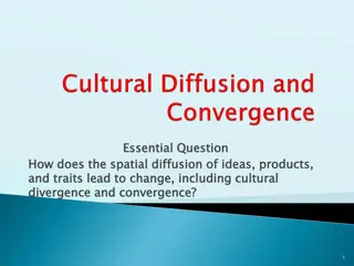 Impacts of Spatial Diffusion on Cultural Change