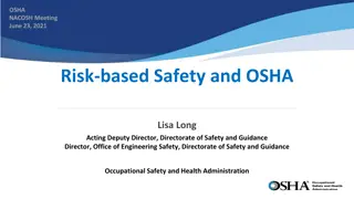 Risk-based Safety and Hazards: Understanding OSHA's Approach