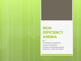 Iron Deficiency Anemia: Causes, Symptoms, and Risk Factors
