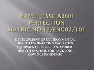 Development of Environmental Health Engineering Facilities for Tackling COVID-19 Pandemic