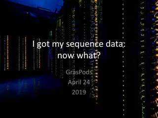 Guide to Running Bioinformatics Tools and Managing Sequence Data