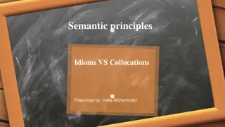 Semantic principles