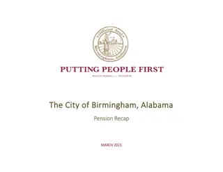 City of Birmingham Pension Recap March 2021