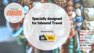 Inbound Travel Management Dashboard
