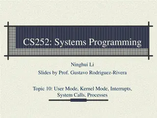 CS252: Systems Programming