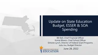 Update on State Education Budget and ESSER Spending Bills