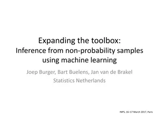 Inference from Non-Probability Samples Using Machine Learning