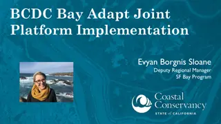 BCDC Bay Adapt Joint Platform Implementation