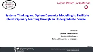 Facilitating Interdisciplinary Learning Through Systems Thinking