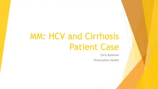 HCV and Cirrhosis Patient Case Study: Hispanic Female with Diabetes