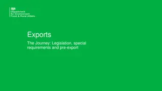 EU Legislation on Plant Health and Export Preparation
