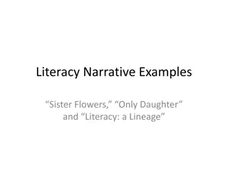 Literacy Narrative Examples