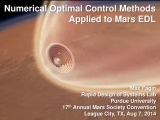 Optimal Control Theory for Mars Entry, Descent, and Landing
