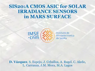 SIS20: CMOS ASIC for Solar Irradiance Sensors on Mars Surface