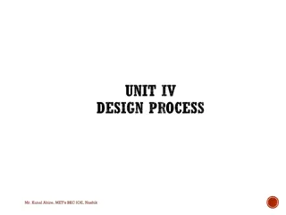 Design Process by Mr. Kunal Ahire at MET's BKC IOE, Nashik