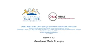 Media Strategies for Ohio's Prevention Framework Communities