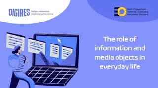 Role of Information & Media in Everyday Life