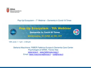 Webinar on Dementia in Covid-19 Times with Stefania Macchione