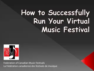 How to Successfully Run Your Virtual Music Festival