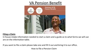 VA Pension Benefits and Filing Claims Guide