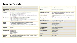 Teacher’s slide