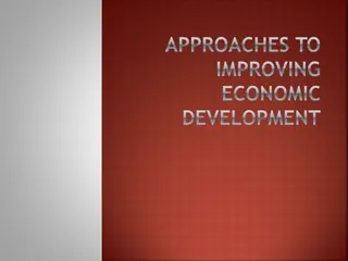 Approaches to Economic Development