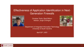 Application Identification in Next-Generation Firewalls