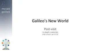Galileo’s New World