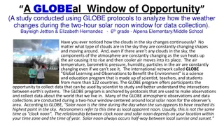 Analyzing Atmosphere Components During Solar Noon