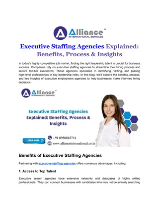 Executive Staffing Agencies Explained_ Benefits, Process & Insights