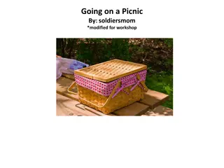 Picnic with Friends: What's on the Menu?