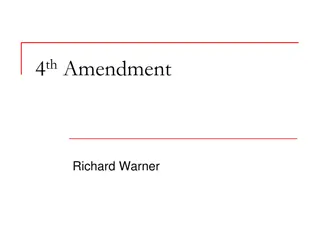 4th Amendment and Privacy Rights
