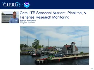 Core LTR Monitoring: Ecosystem Dynamics & Fisheries Research