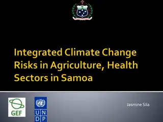 Safeguarding Human Development in Samoa from Climate Change Risks